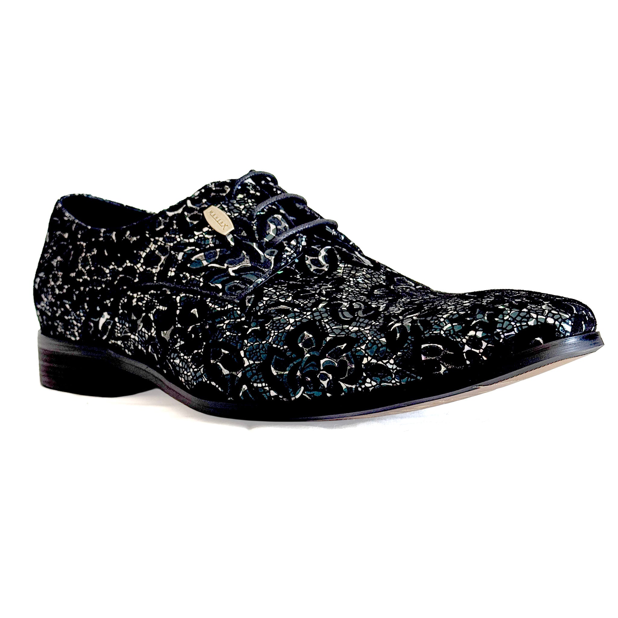 1018-1 - Black/Green/gold MAHER Shoes 1018-1 - Black/Green/gold MAHER Shoes
