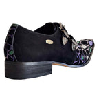 508-A9 - Purple/blue/green/silver multi