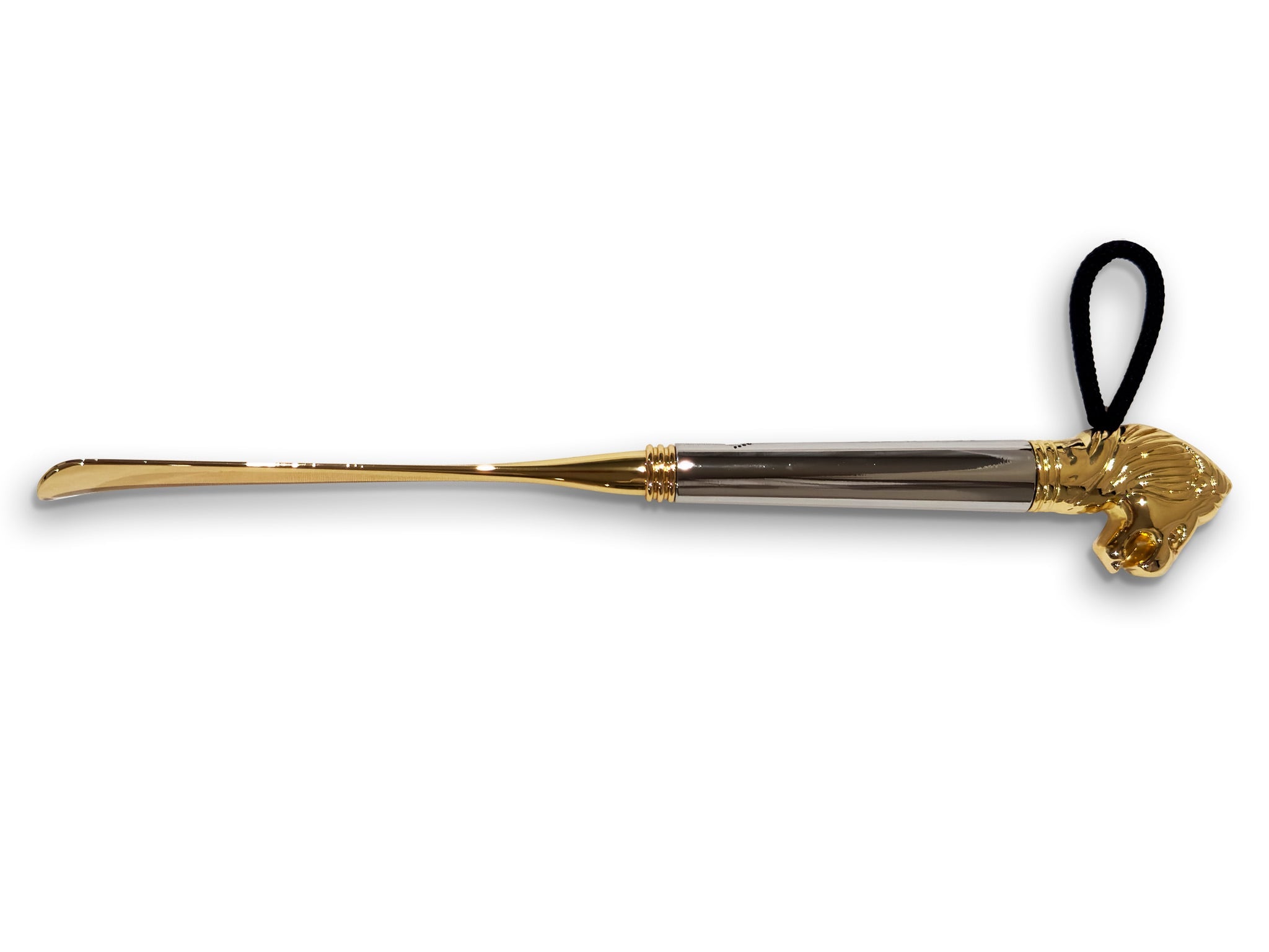 Metal Shoe horn - Silver/gold