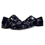 960-1 - Black/blue/bronze multi