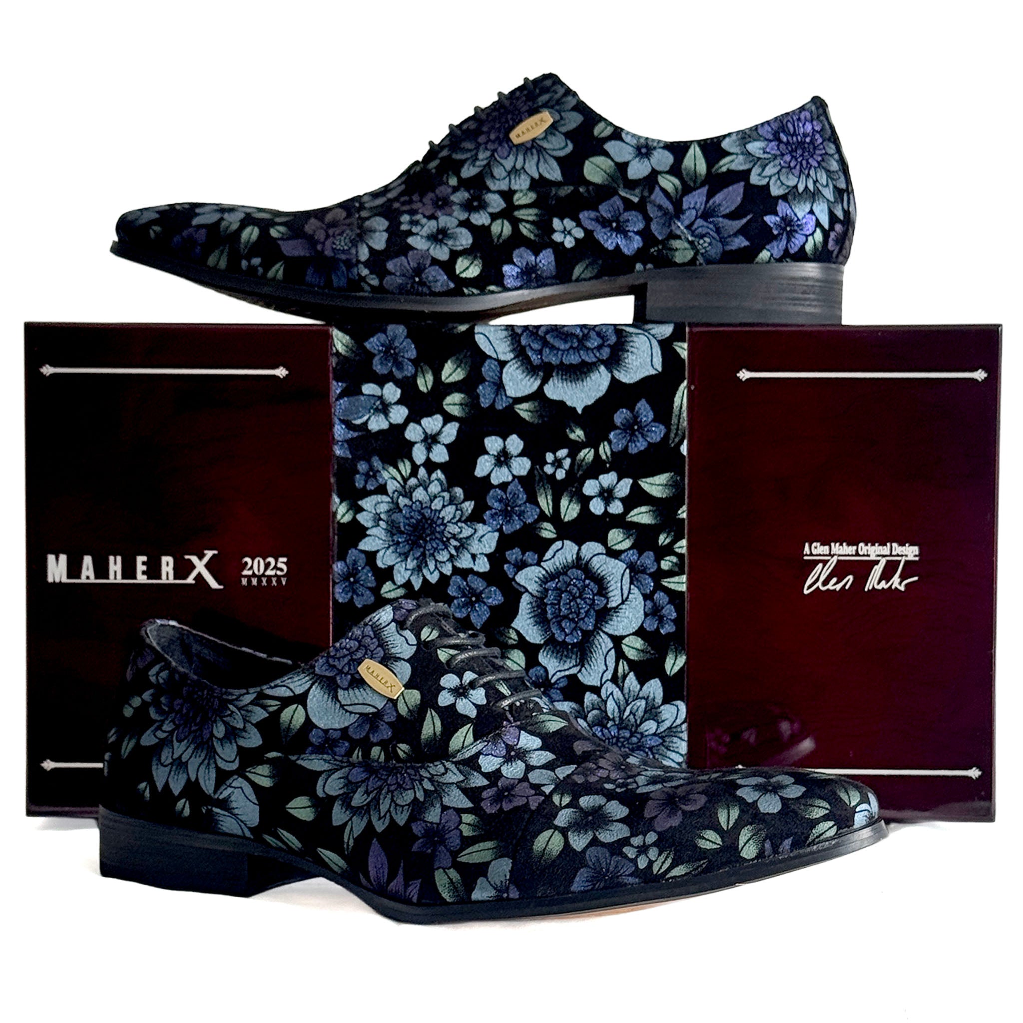 960-1 - Blue floral