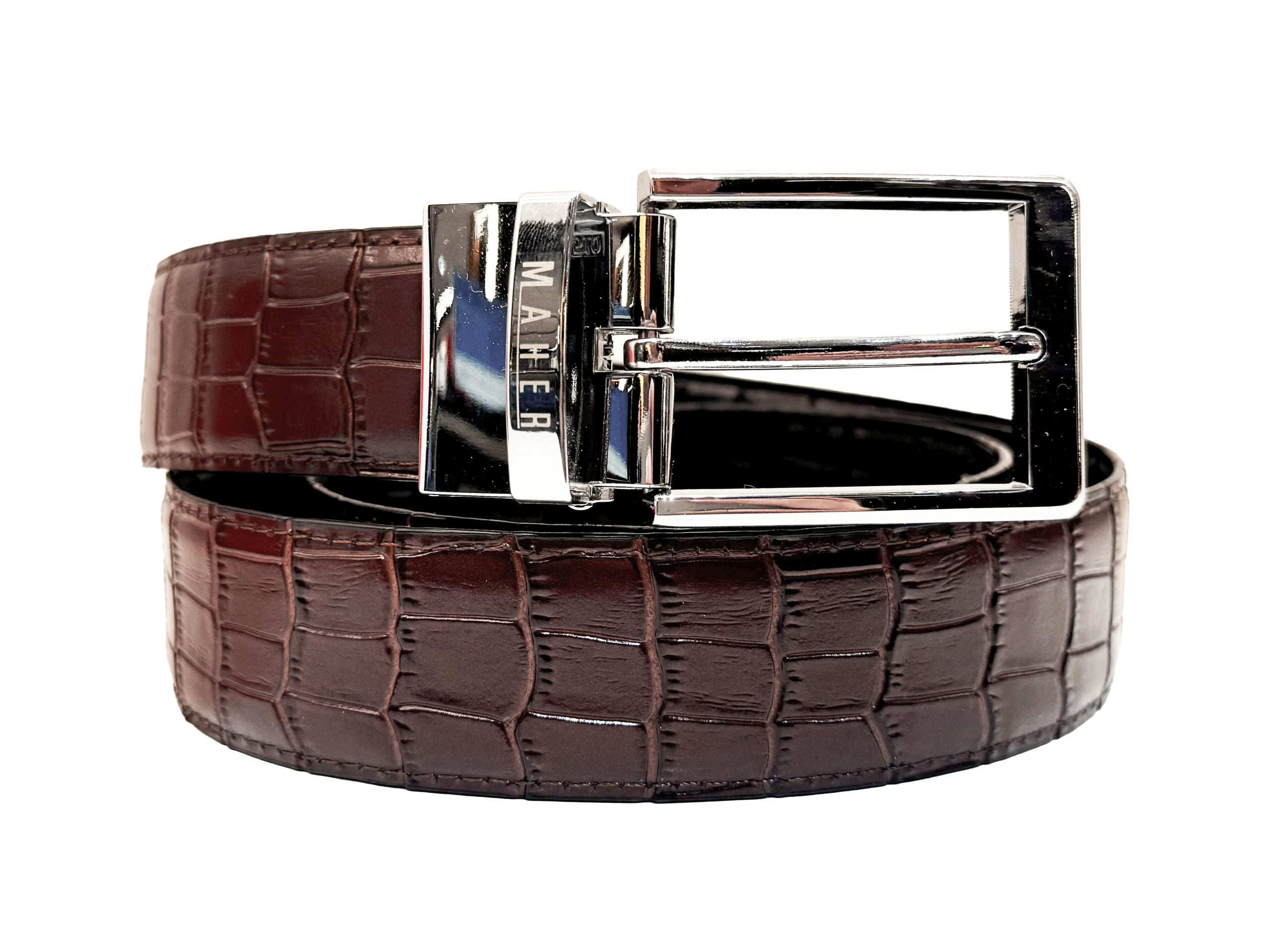 MENS BELT RJB7447P2 - Black/brown