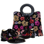 HM2022-2F Noir Sequin Floral