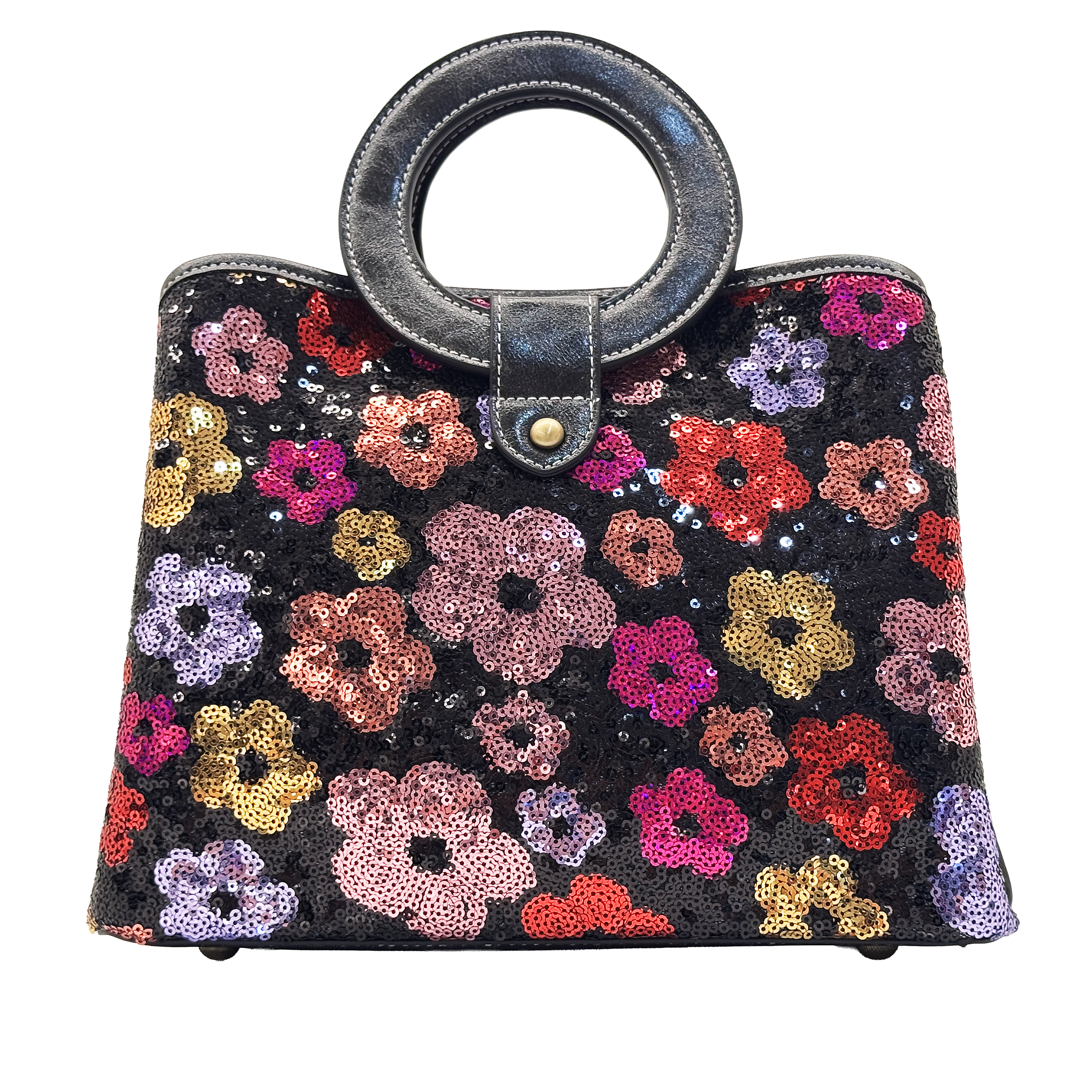 HM2022-2F Noir Sequin Floral