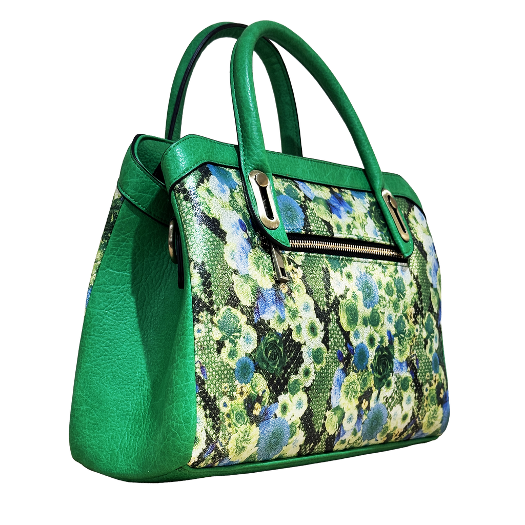 ZC230104-J Vert Green Floral