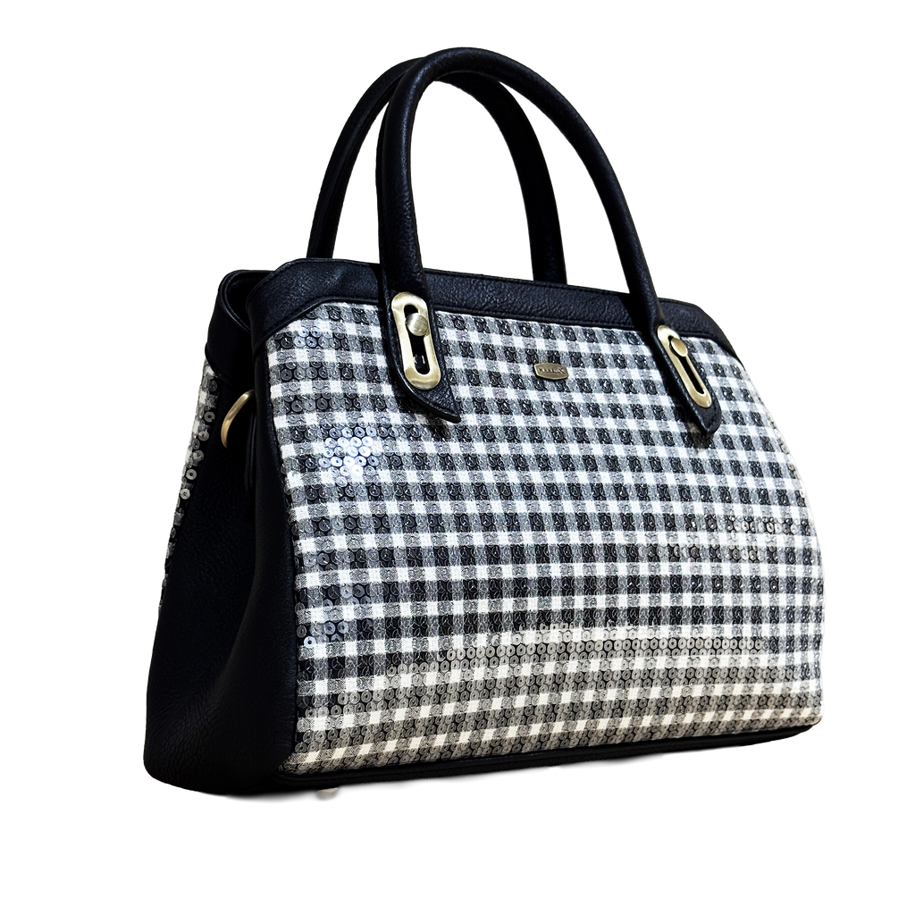 ZC230104-I Noir White Gingham