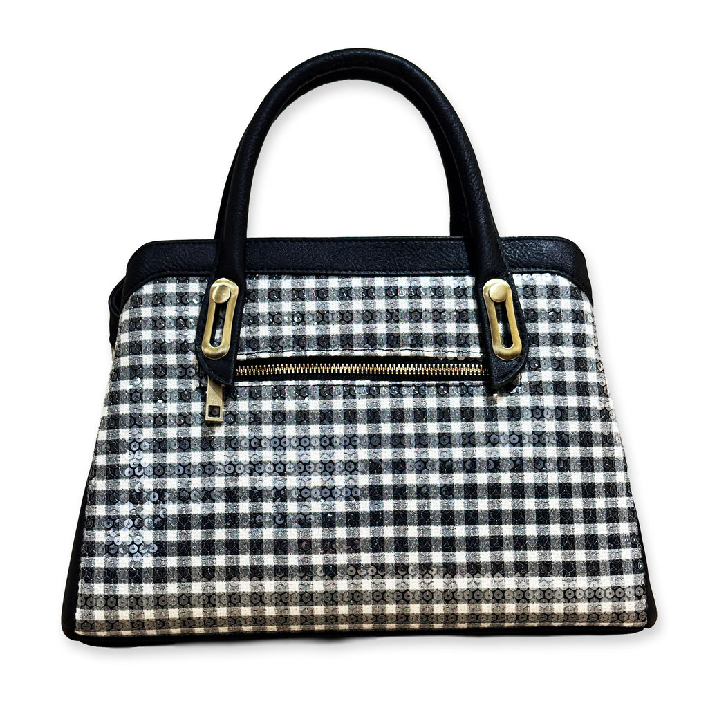 ZC230104-I Noir White Gingham