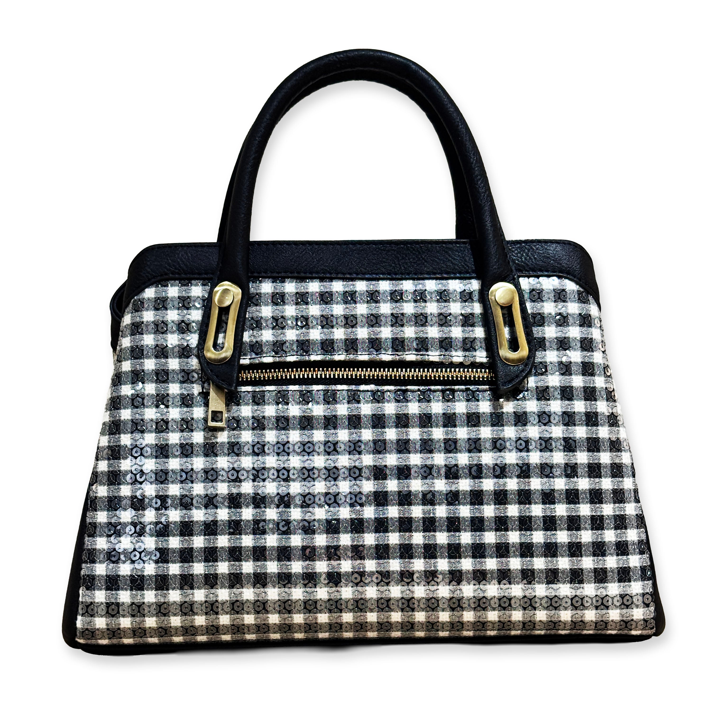 ZC230104-I Noir White Gingham