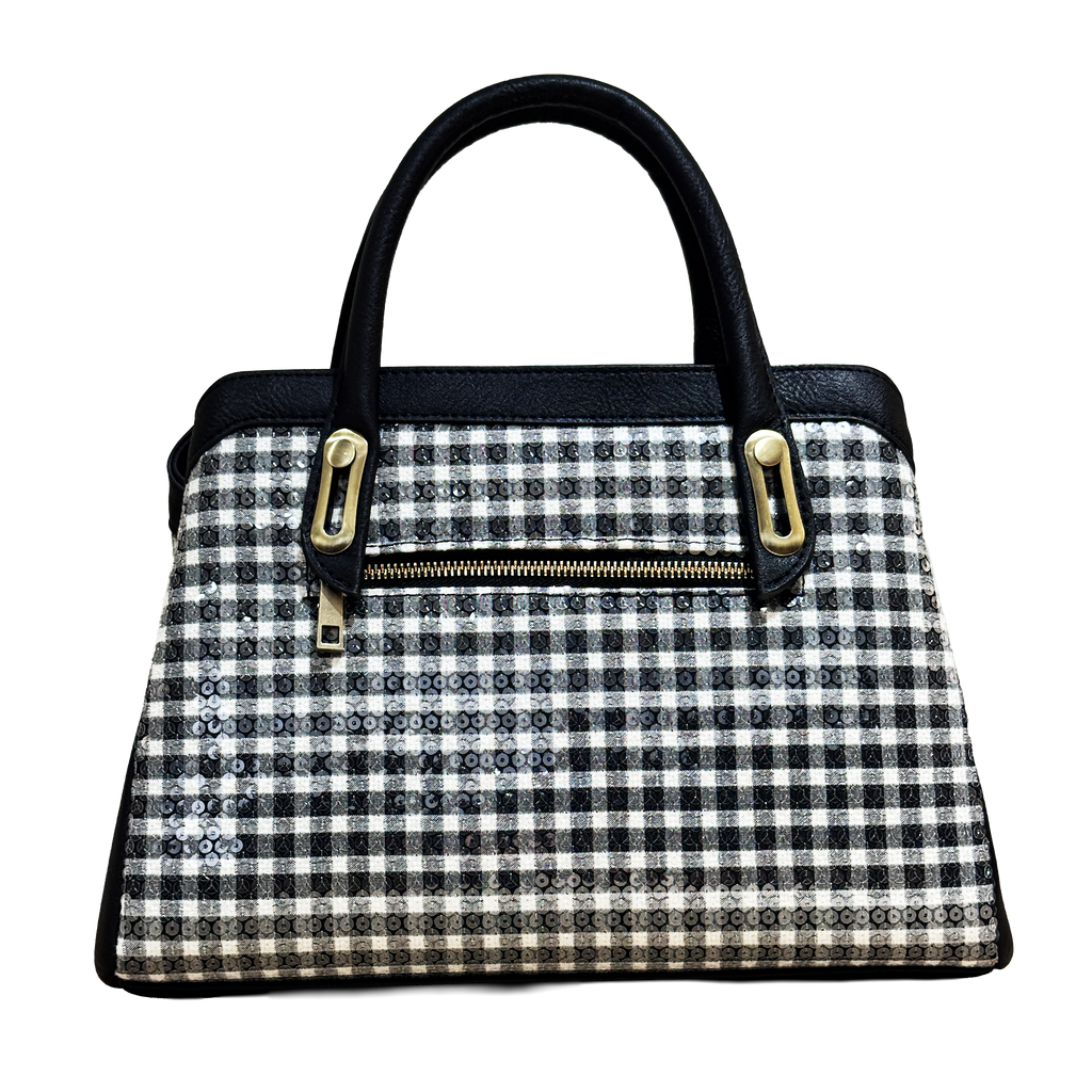 ZC230104-I Noir White Gingham
