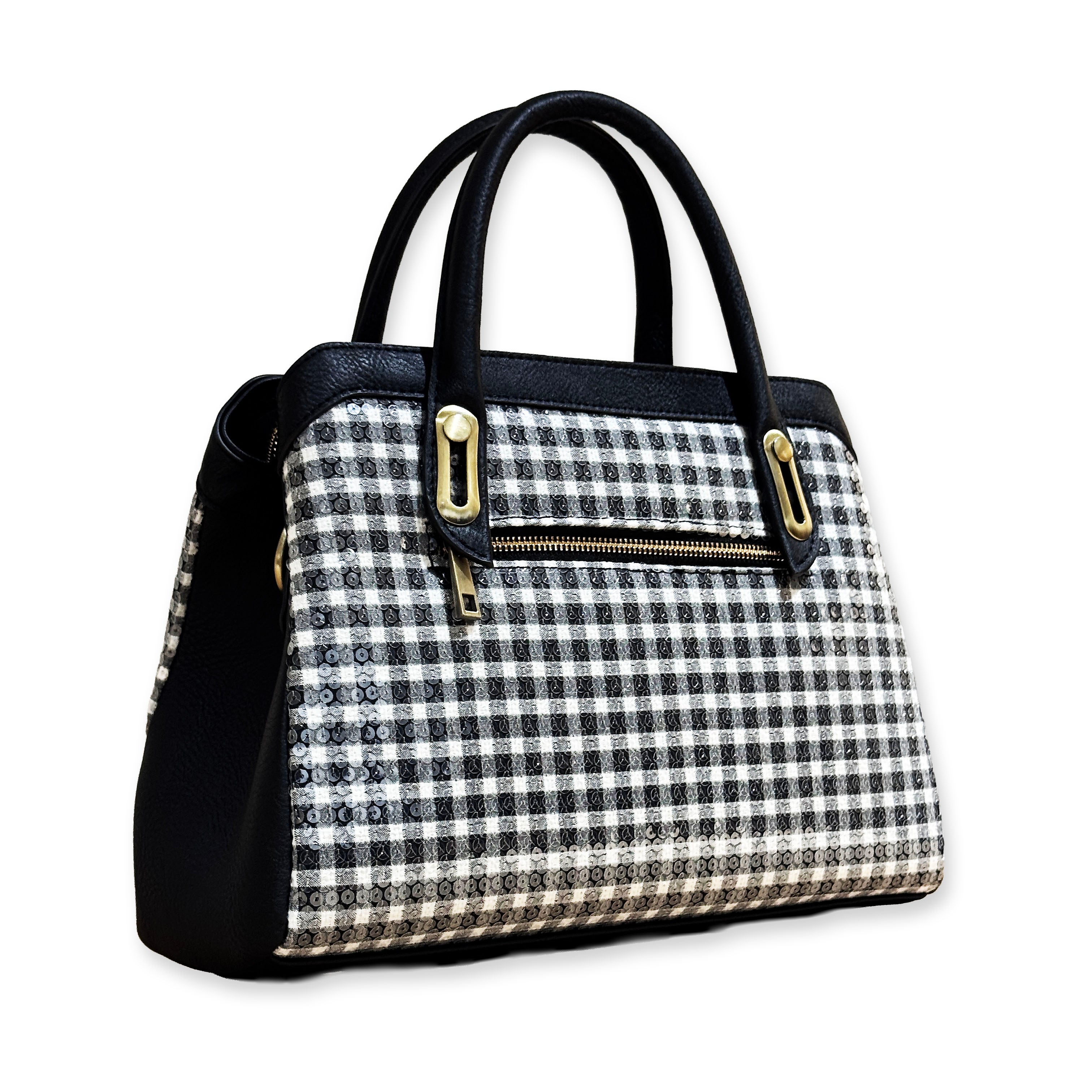 ZC230104-I Noir White Gingham