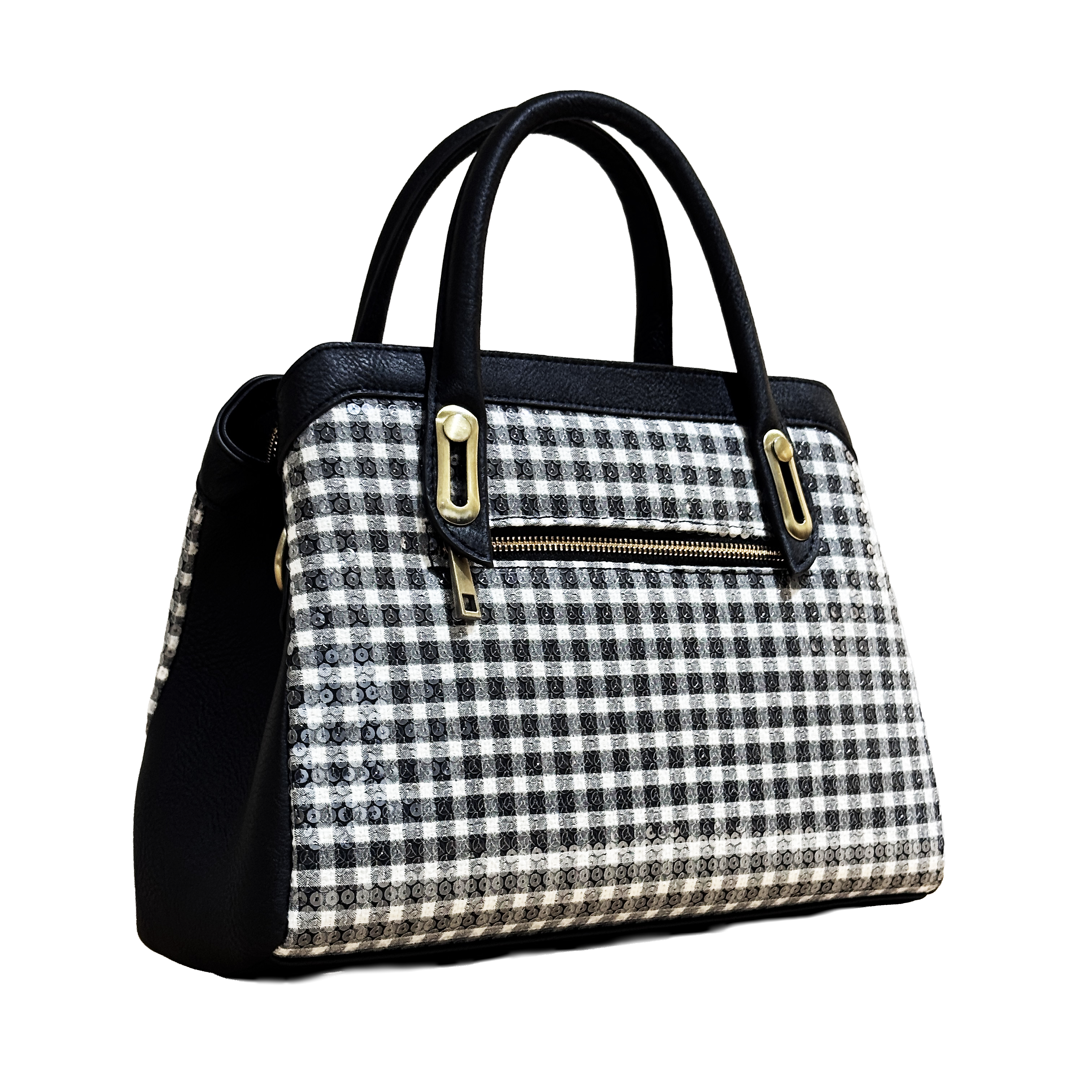 ZC230104-I Noir White Gingham