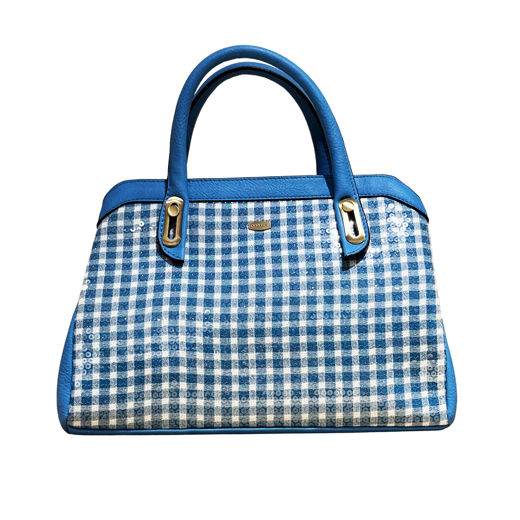 ZC230104-I Turqouise White Gingham