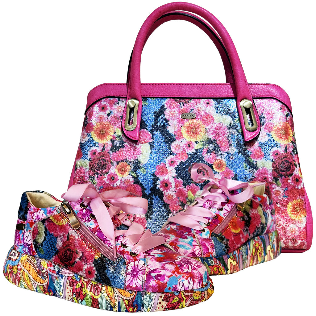 ZCV230104-J Fuchsia Pink Floral