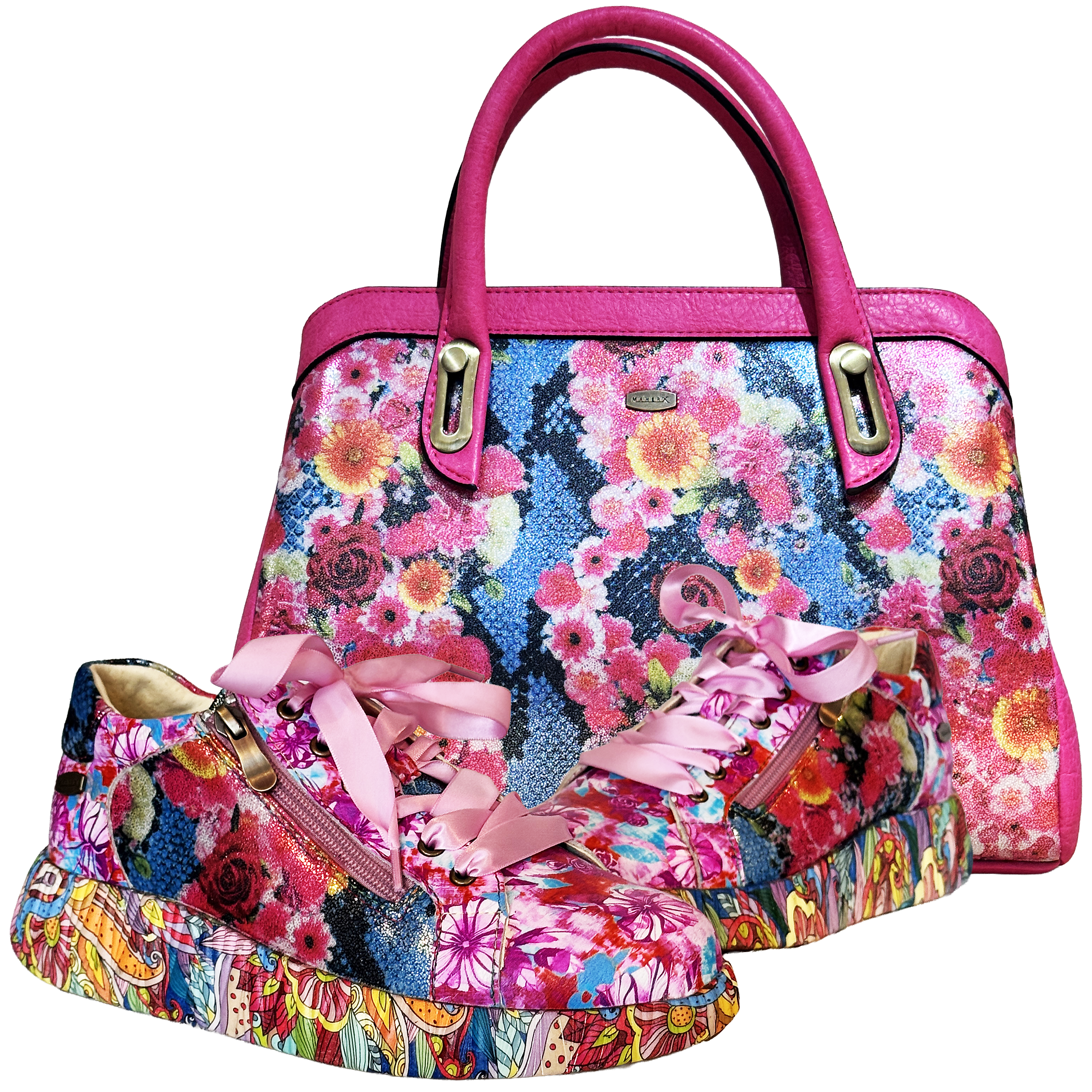 ZCV230104-J Fuchsia Pink Floral