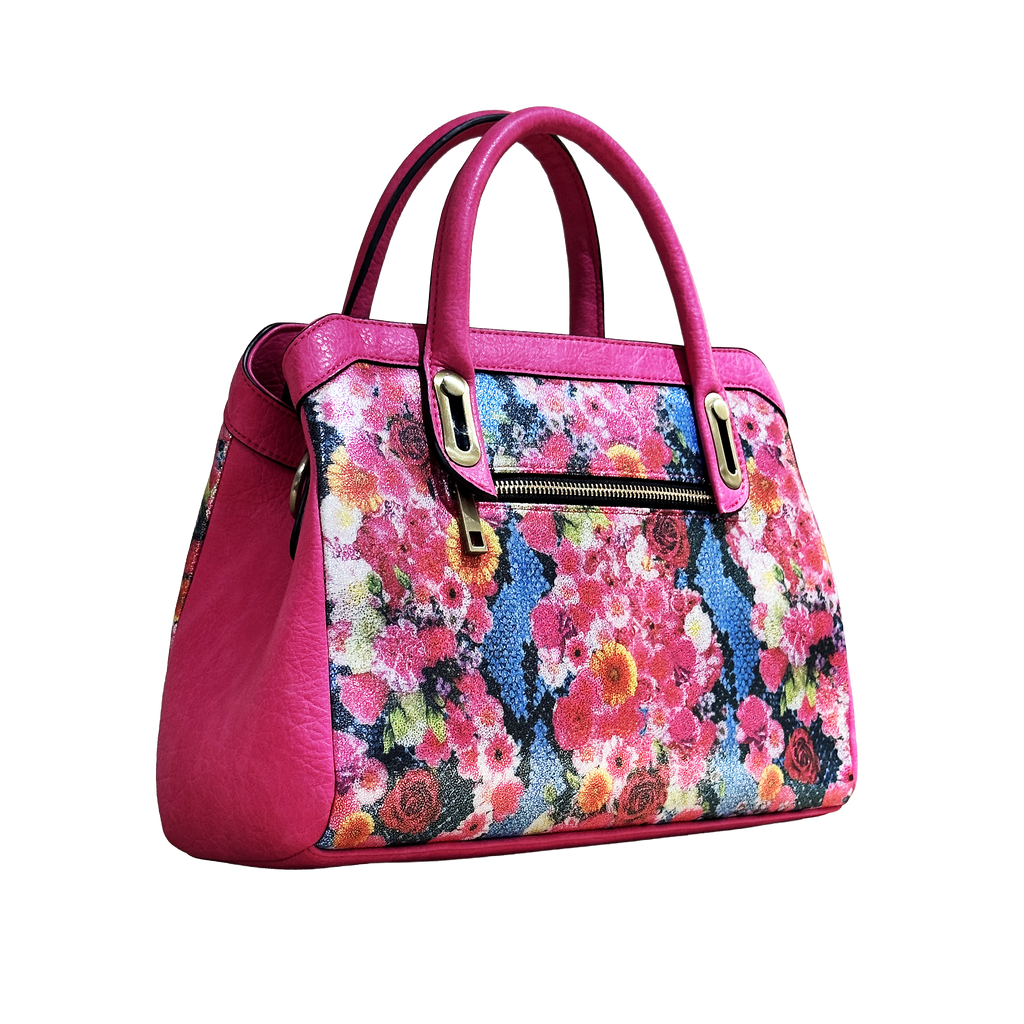 ZCV230104-J Fuchsia Pink Floral
