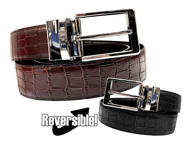 MENS BELT RJB7447P2 - Black/brown