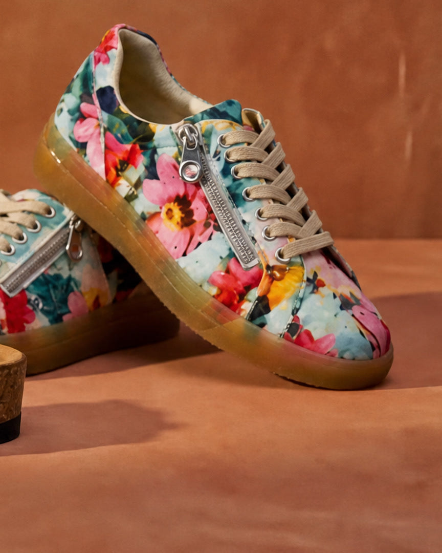 Floral Print Sneaker